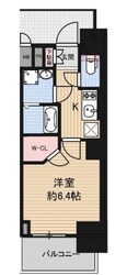 エスリード大阪上本町レジェーロの物件間取画像